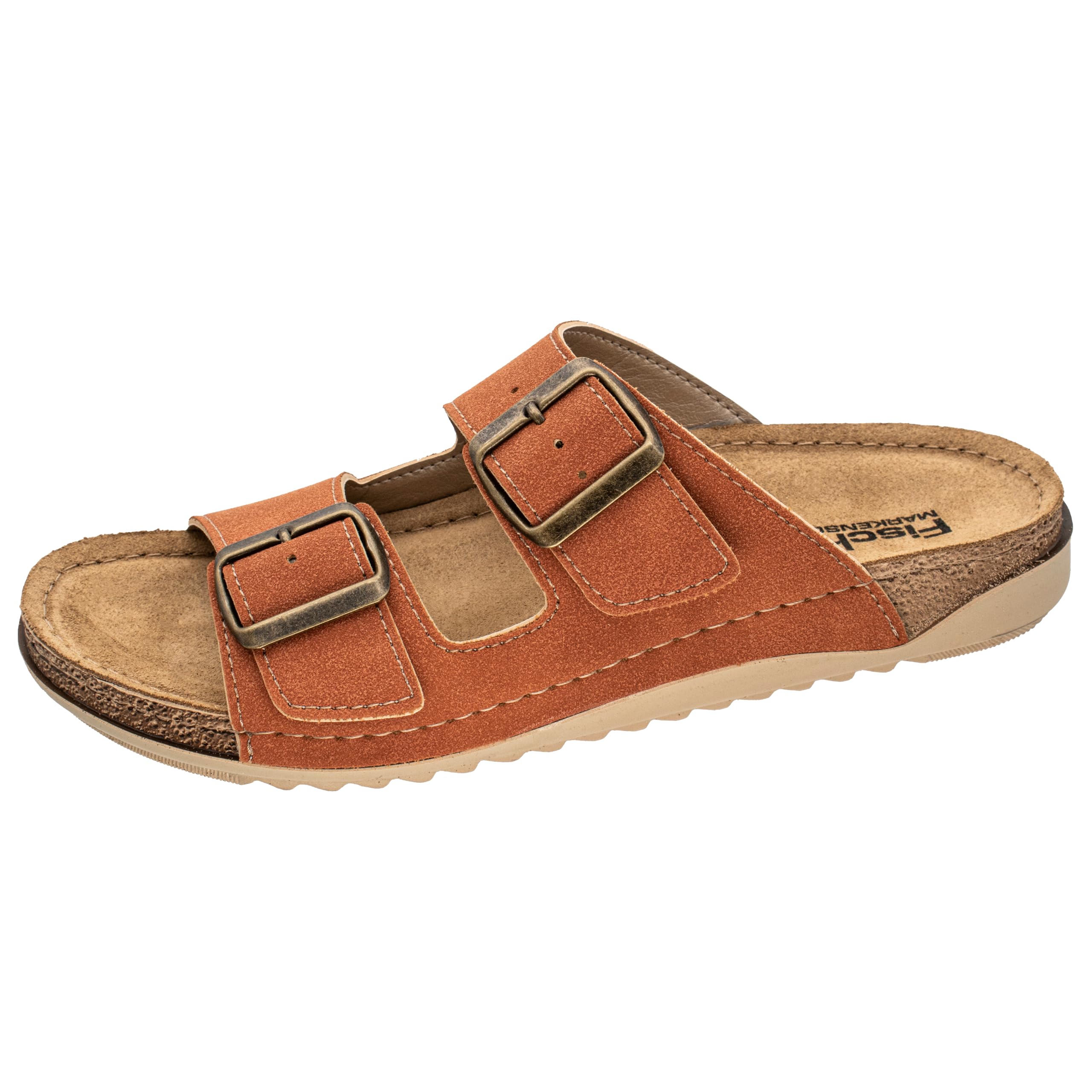 Fischer Women's Sarah Flat Slippers, Camel, 41 EU, camel, 8.5 UK