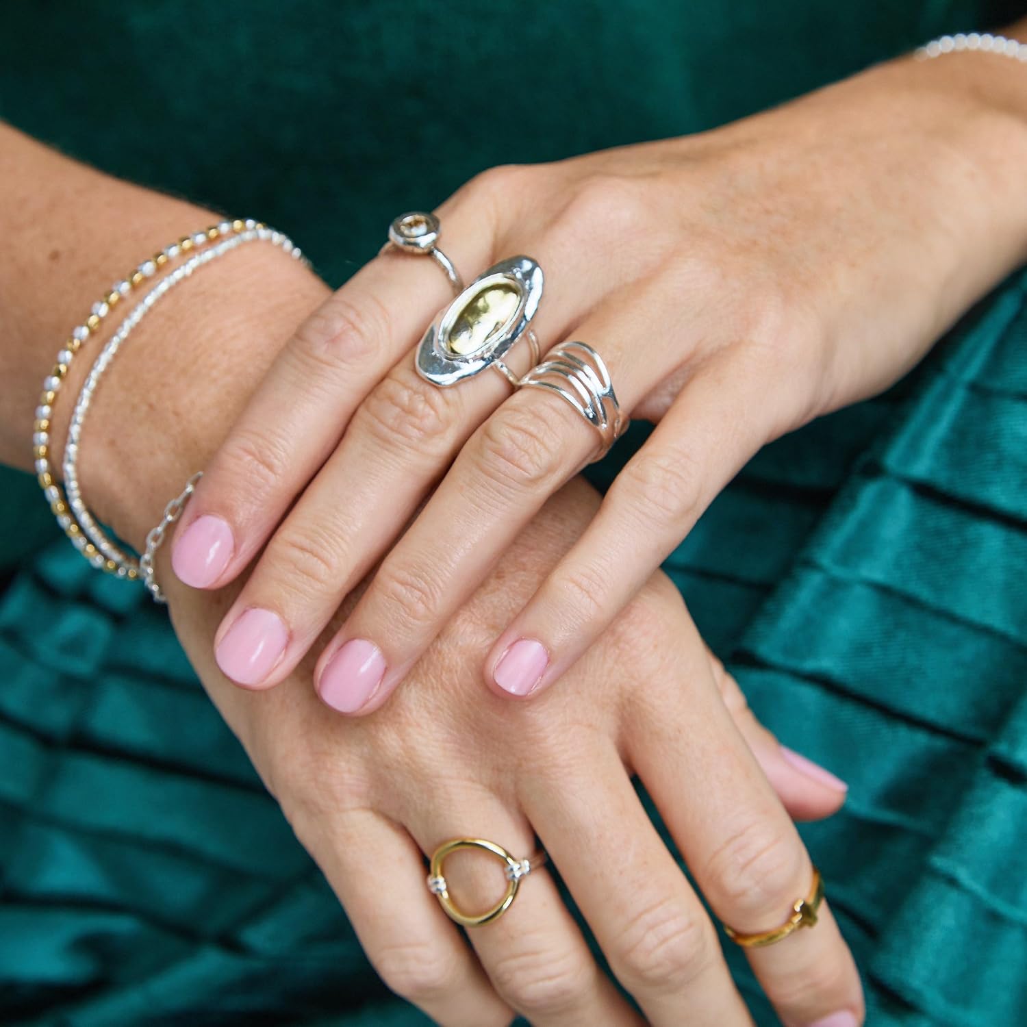 Silpada 'Labyrinth' Sterling Silver Ring, Size 6, Size 6