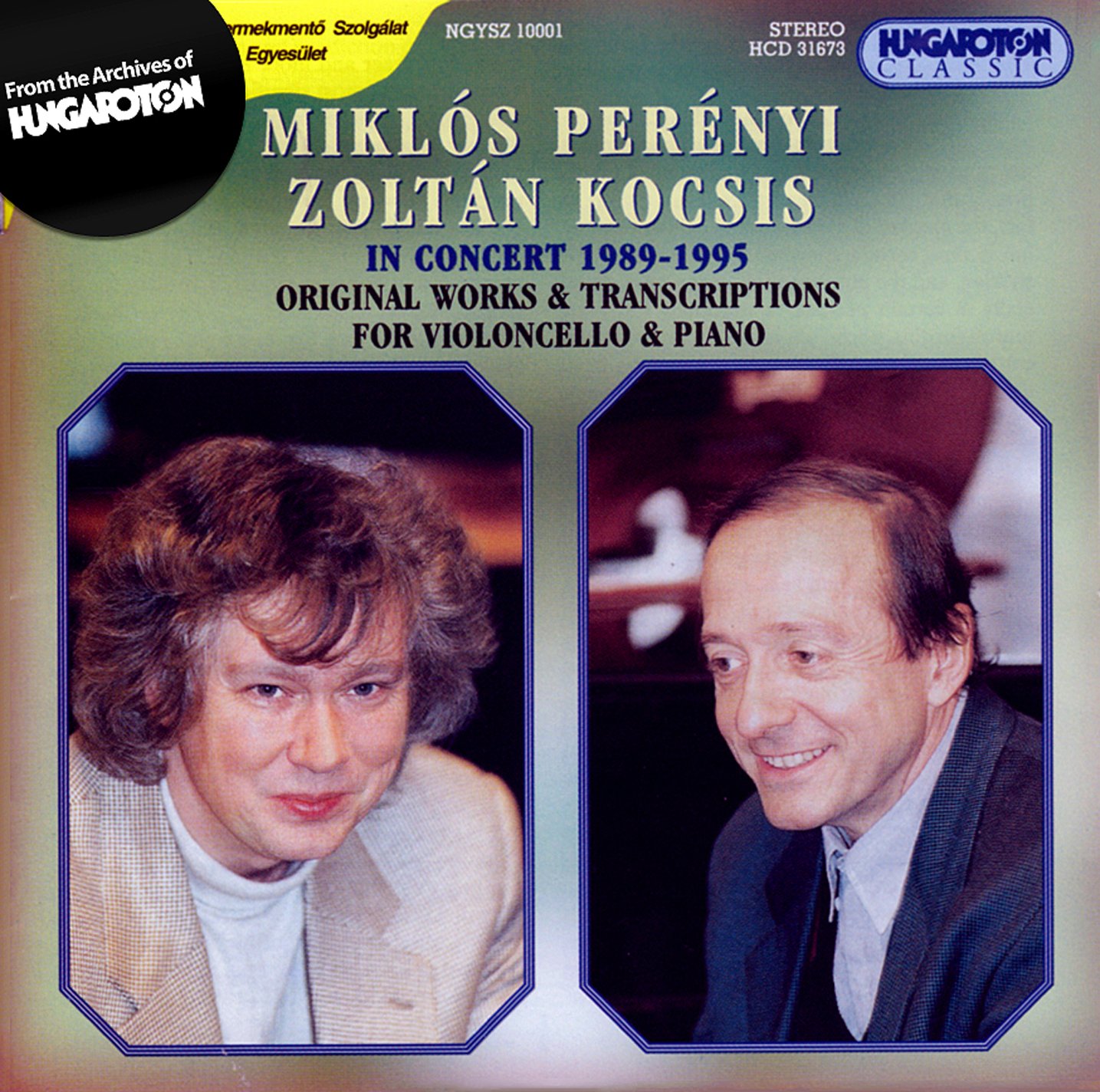 Miklos Perenyi And Zotan Kocsis In Concert