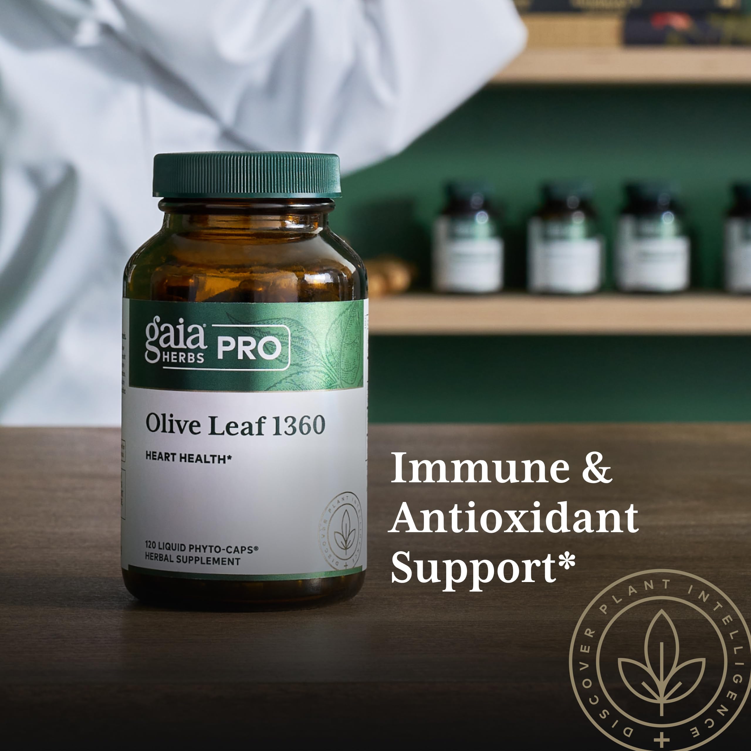 Amazon.com: GAIA HERBS PRO Olive Leaf 1360 - Supports Immune