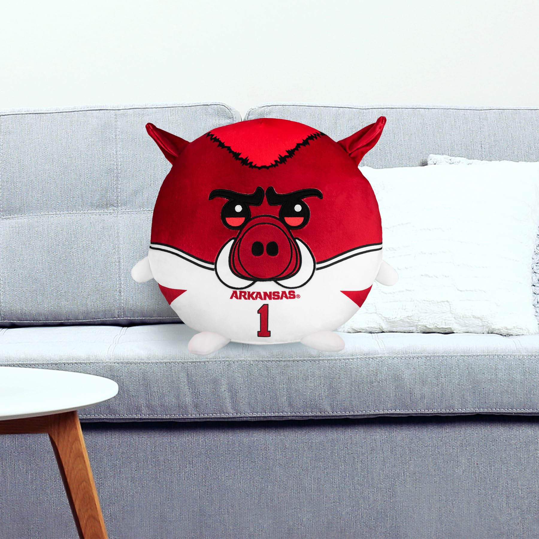 Sleep Squad Arkansas Razorbacks Big Red 30 cm maskotka Kiri Cloud Plushie - oficjalny plusz Collegiate