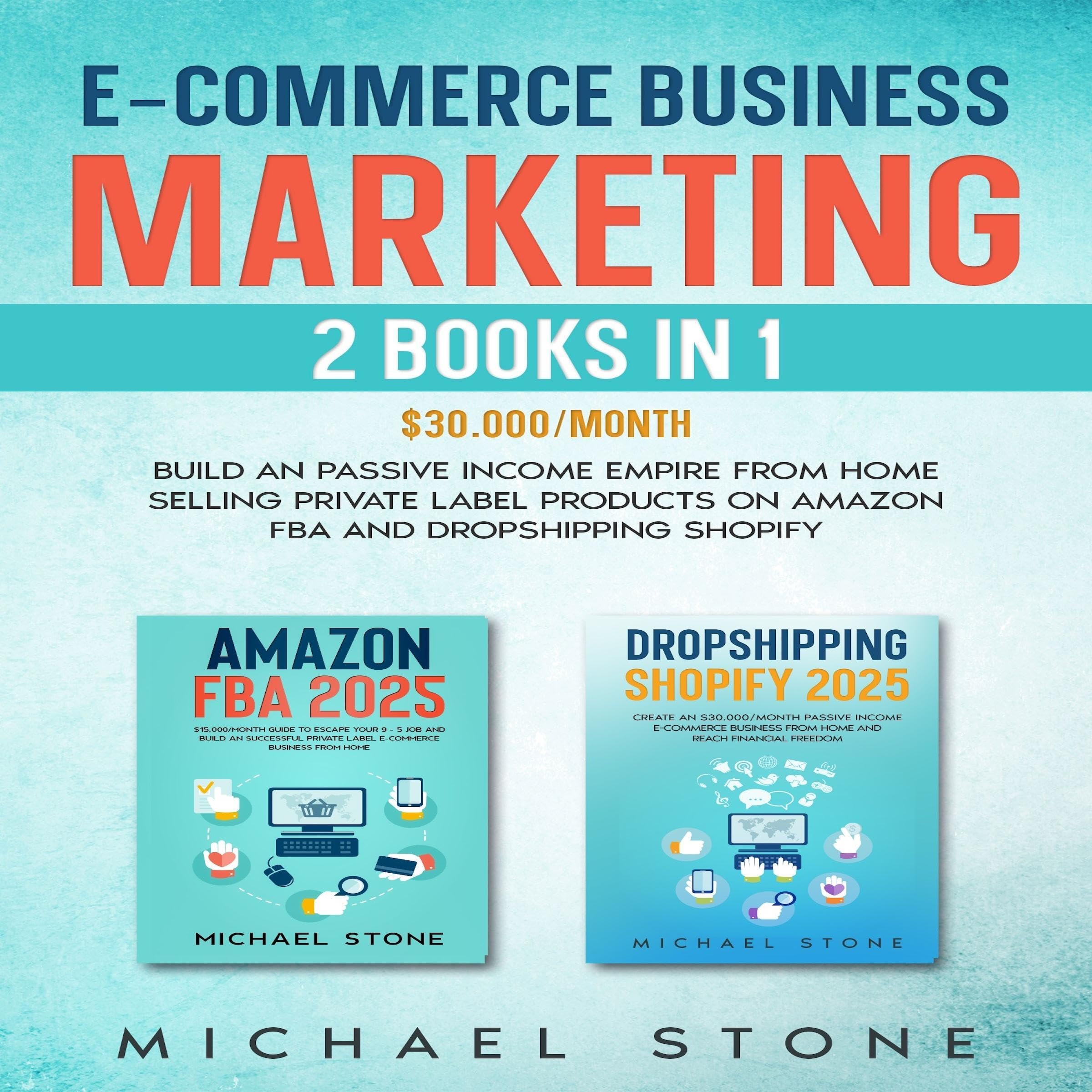 Cover art for E-commerce Business Marketing: 2 Books in 1