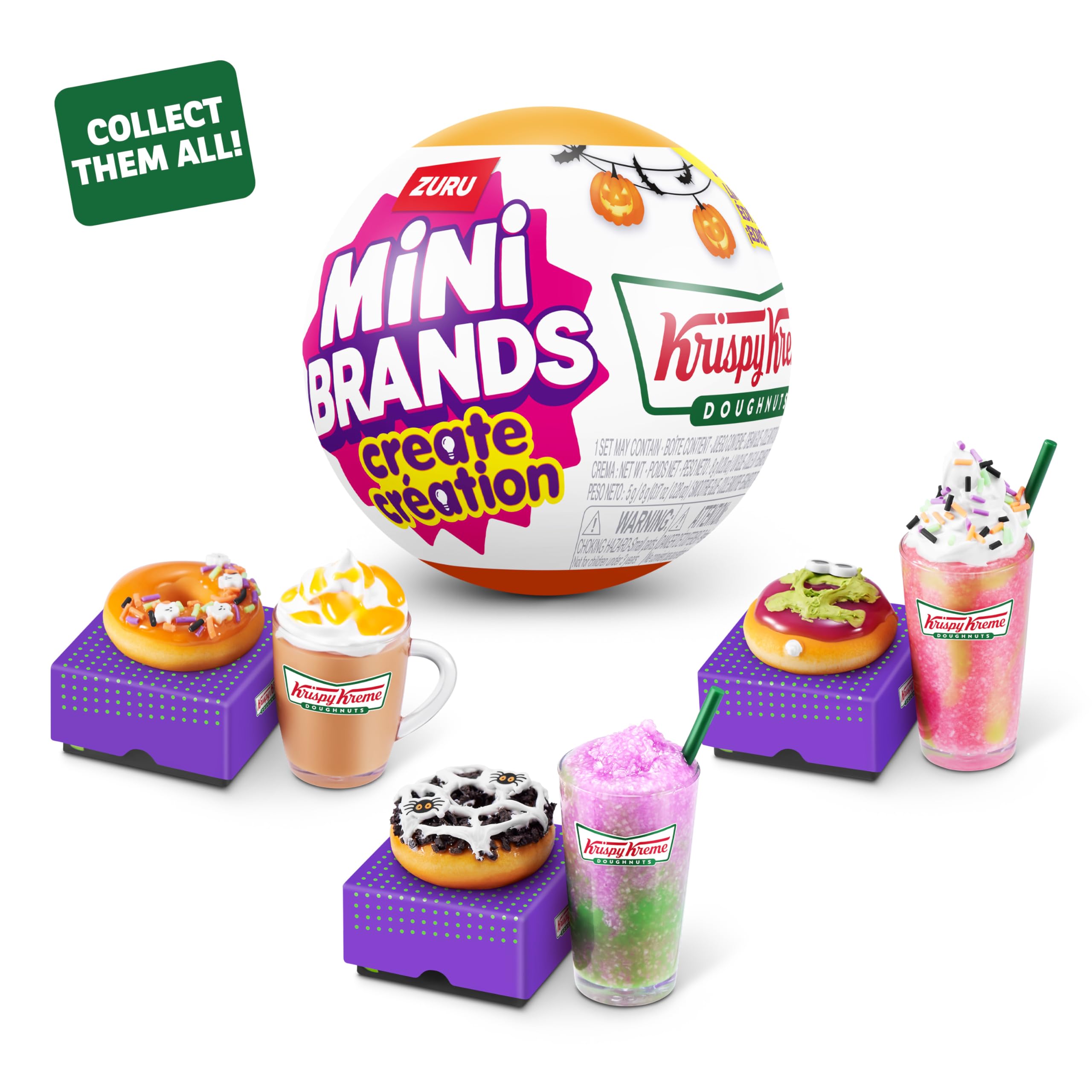 Mini Brands KRISPY KREME CREATE HALLOWEEN SERIES 1-KAPSUŁKA
