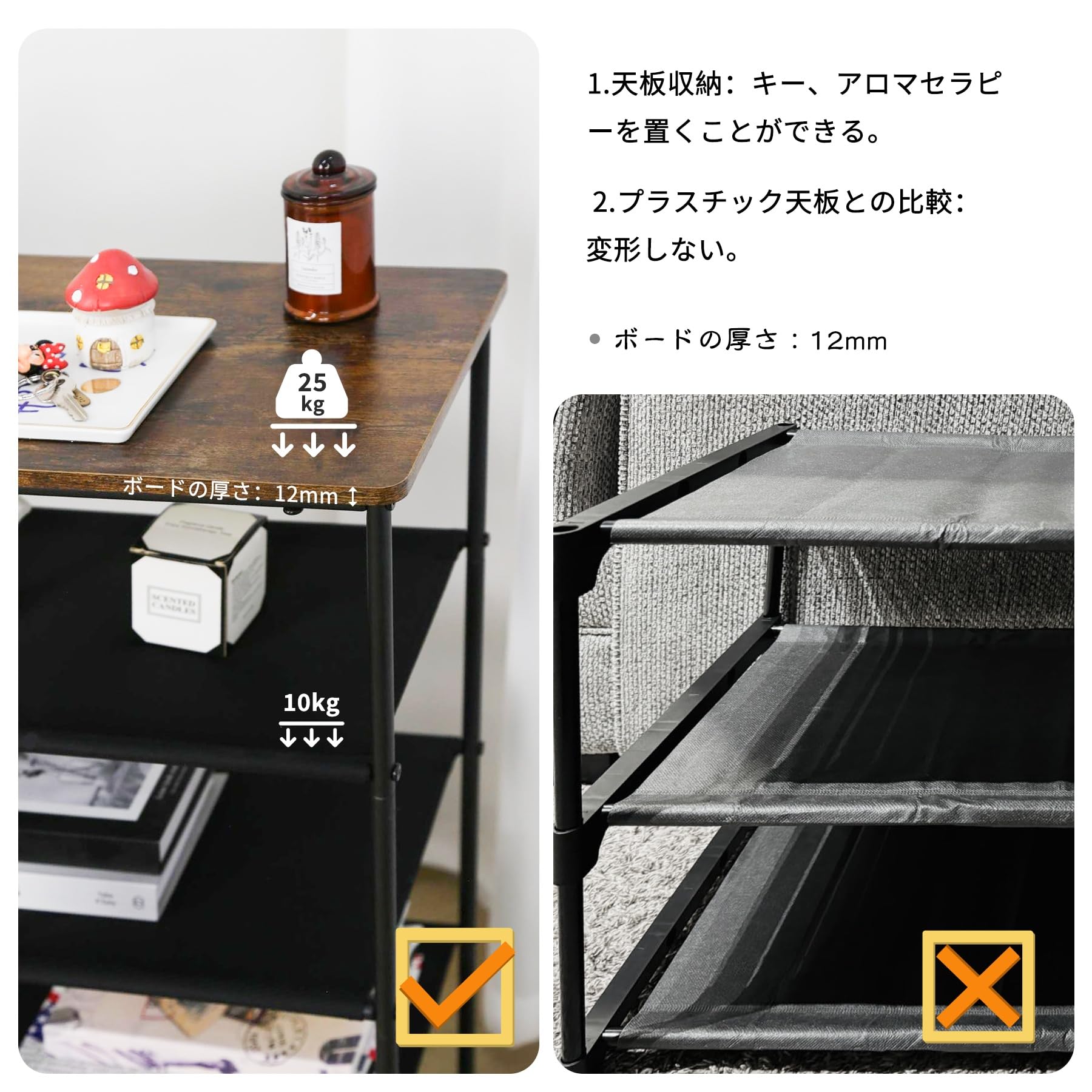 Amazon｜Druvia シューズラック 靴箱 スリム 下駄箱 靴 箱 収納 玄関