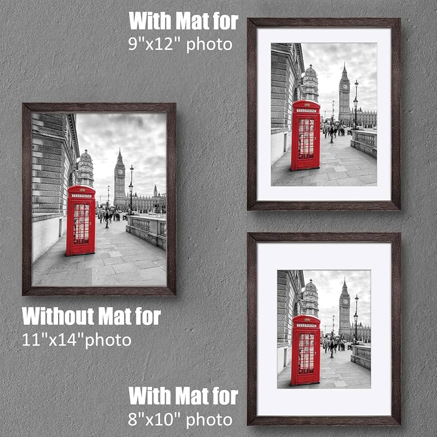 額縁 11×14inch(6枚)＋8×10inch(7枚)セット Amazon.co.jp: 額縁 11x14インチ(28x 35.5 cm)写真フォト