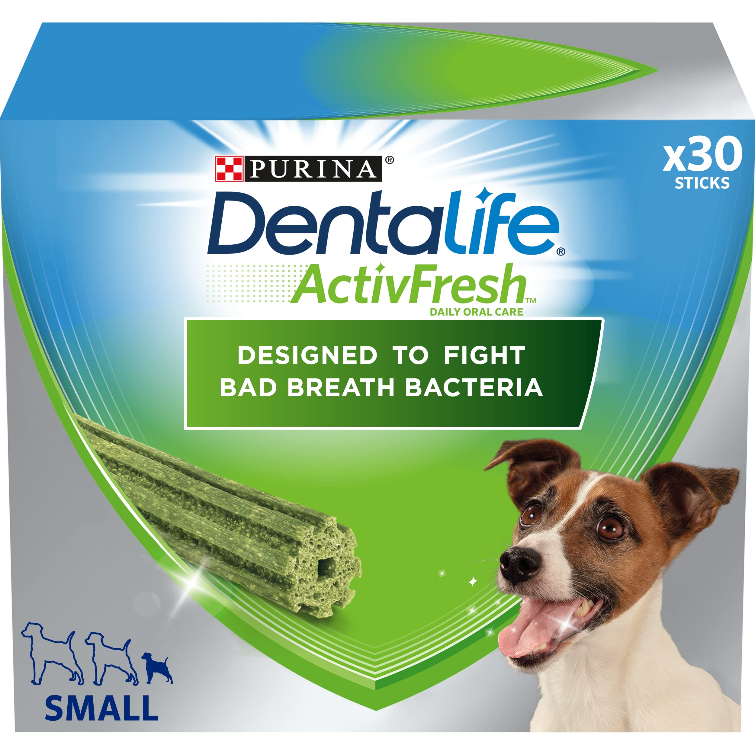 DENTALIFE ActivFresh Small Dental Chicken Dog Chews 30 Sticks
