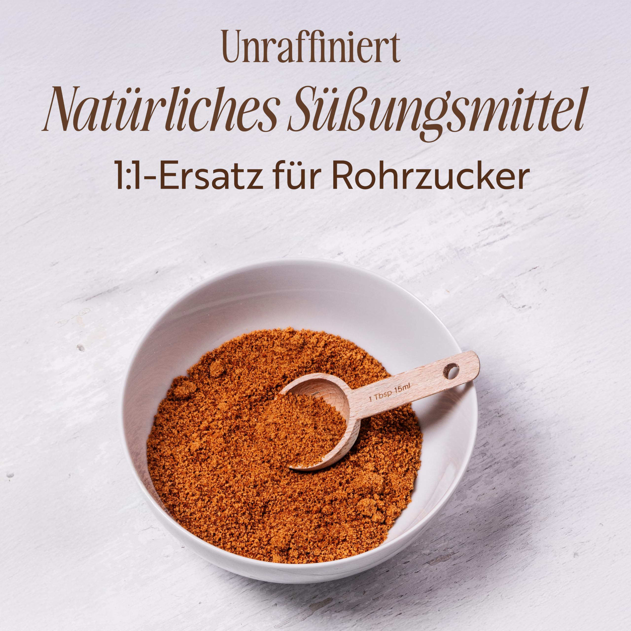 Sevenhills Wholefoods Bio Kokosblütenzucker 1.8 kg, unraffiniert, für Getränke, Desserts & Backwaren