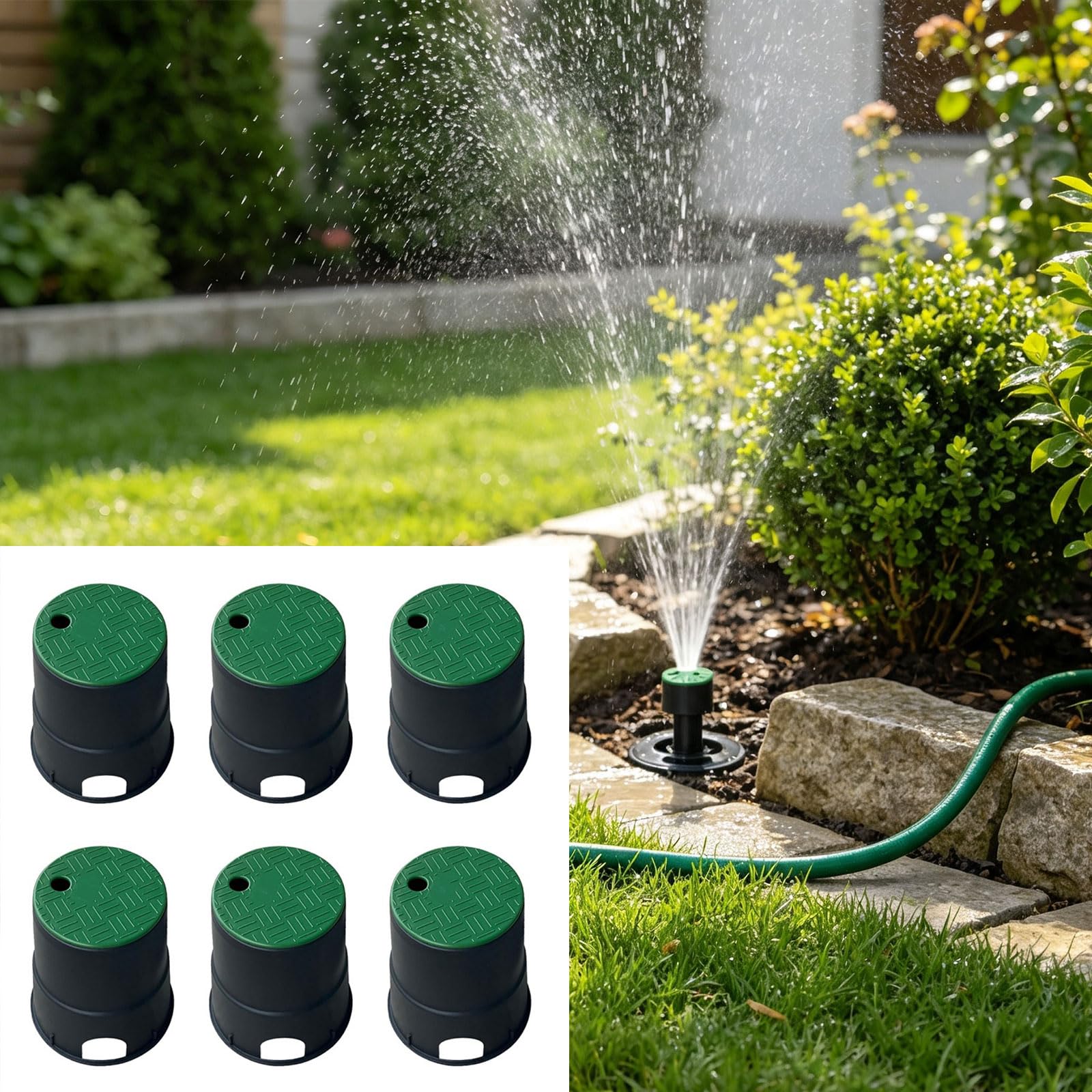 Scatola Copertura per irrigazione Custodia in Resina con