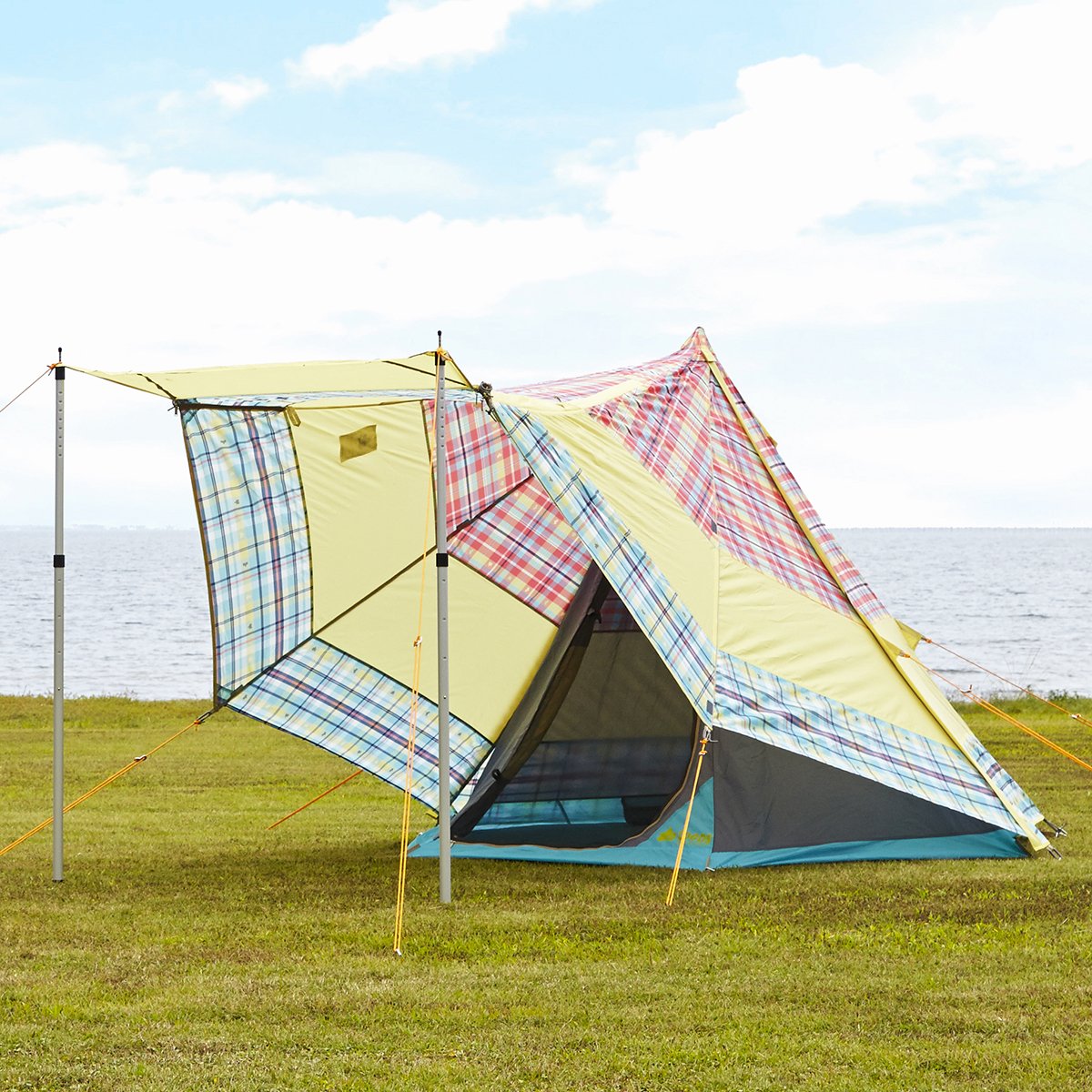 Amazon | ロゴス テント チェッカーTepee マジックキャノピー 220 