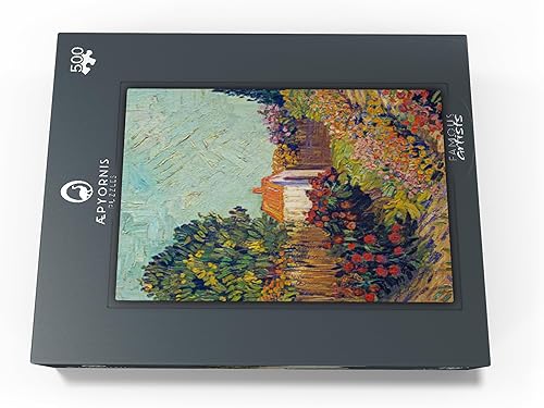 Miniatura 4 de MyPuzzle Landscape 1925-1928 por Vincent Van Gogh - Rompecabezas prémium de 500 piezas para adultos