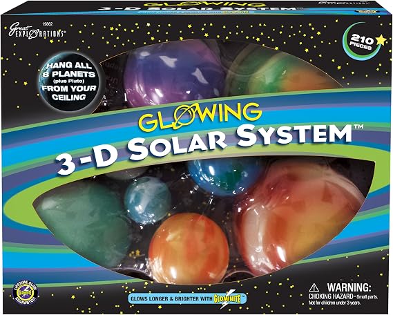 Glows! Handmade Solar System Set Pluto
