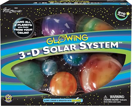 Glows! Handmade Solar System Set Pluto