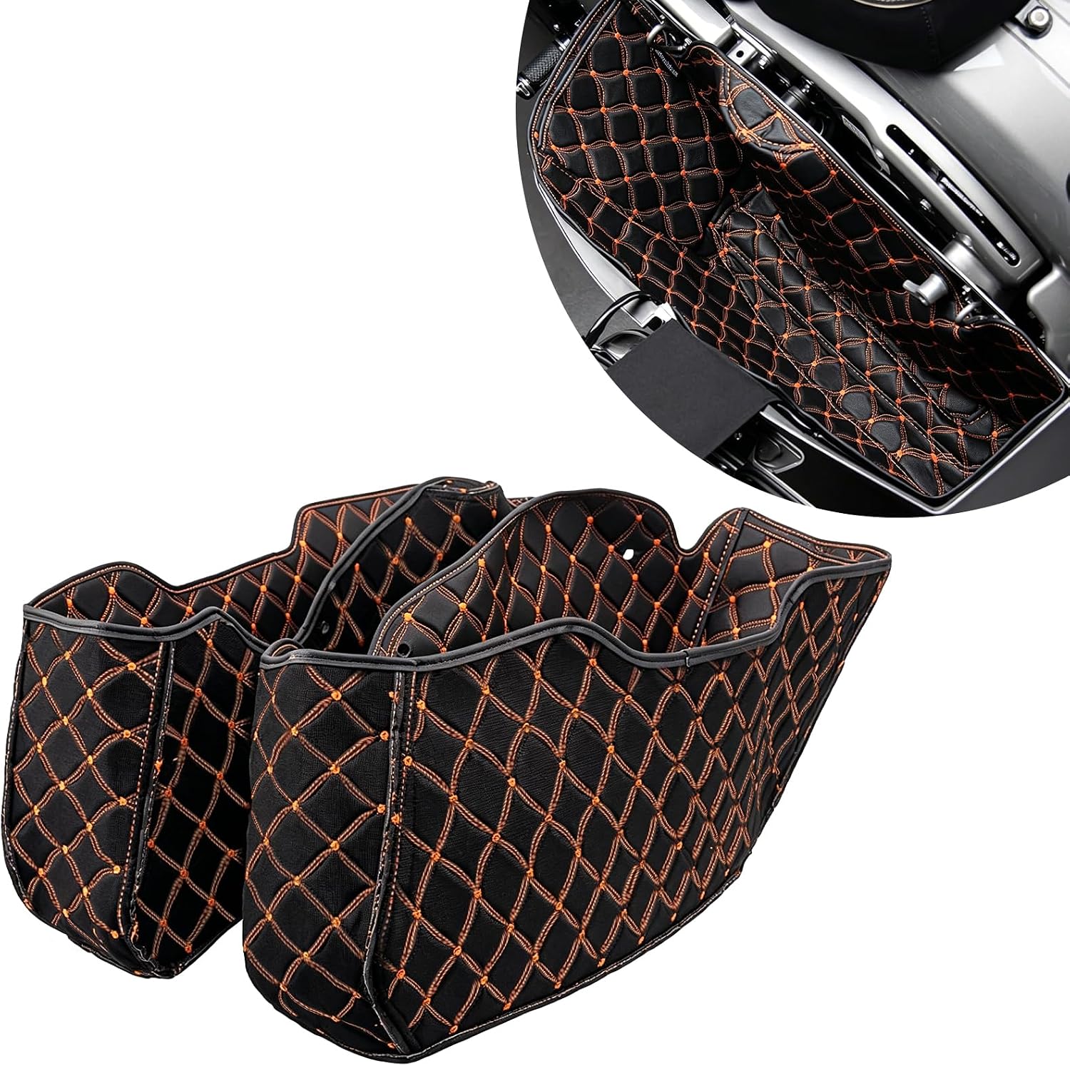 Drop-in Saddlebag Carpet Liner for 2024-2026 Harley Touring