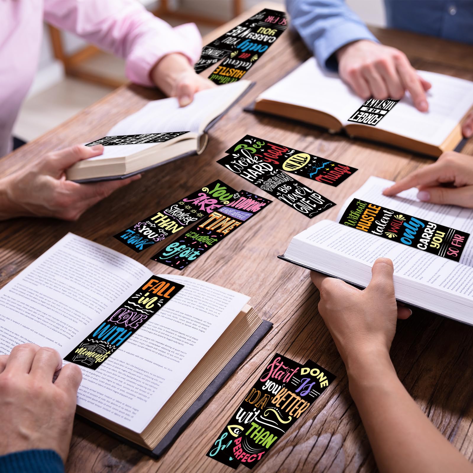 Zestaw 200 zakładek biblijnych zbiorczych, dwustronne zakładki do stron