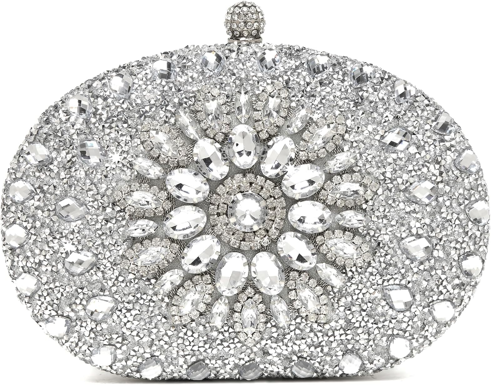 Women's Evening Bags Sparkly Rhinestone Clutch Purses Luxury Handbags
