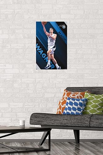 Miniatura 2 de Trends International NBA Orlando Magic - Póster de pared de Franz Wagner 23, 14.725 x 22.375 pulgadas, versión premium sin marco