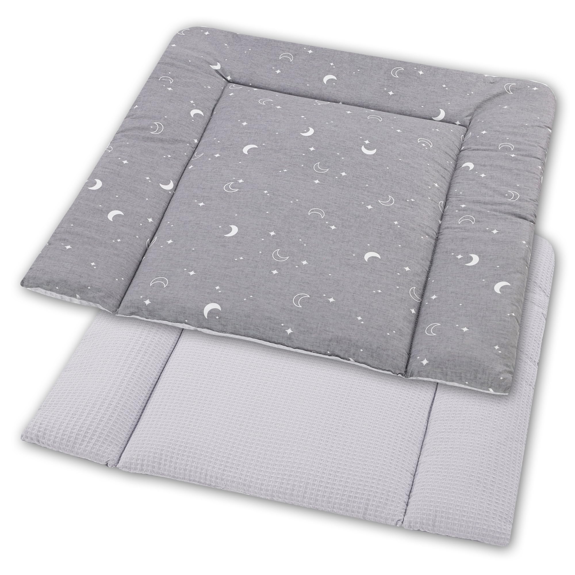 Colchon cambiador bebe comoda 75x72 cm - colchón de algodón impermeable y plegable portátil para cómoda fácil de limpiar cojin muda trocador fraldas colchoneta 75 x 72 Oeko-Tex Mond