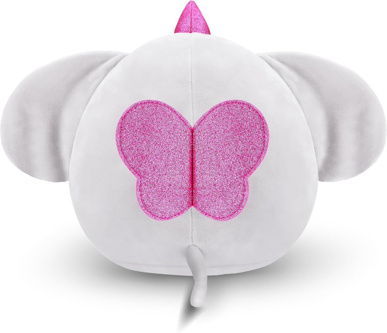 Rainbocorns Eggzania Surprise Mania Series 1 (Elephant) by ZURU, Collectible Plush Stuffed Animal, Surprise Eggs, 5 Mini Eggs, Stickers, DIY Jewelry, Slime, Ages 3+ for Girls, Children