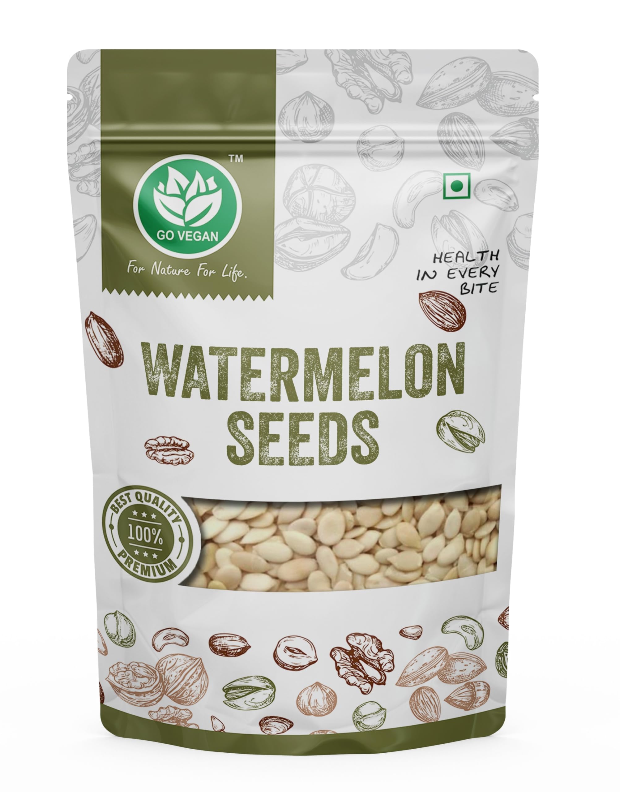 Go Vegan Watermelon Seeds for Eating - 900g, Tarbuj Magaj | High in Protein Magaz (B08F2X4MDW) Amazon Price History, Amazon Price Tracker