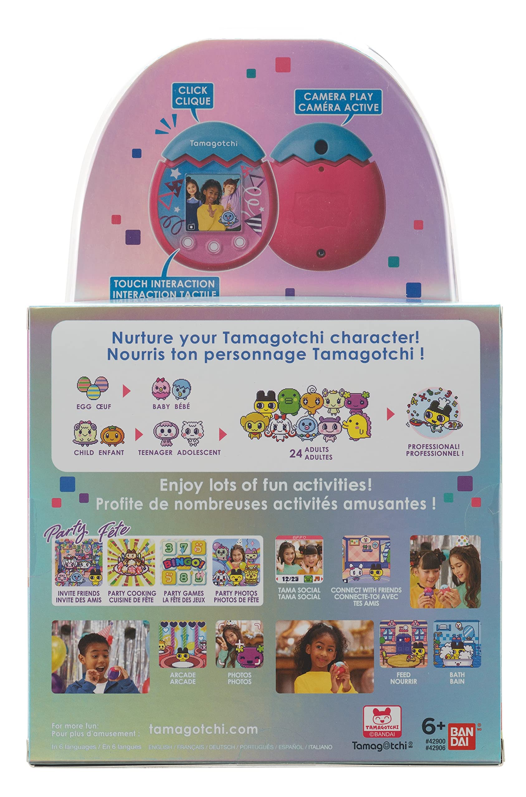 たまごっち Pix partypink Amazon | Bandai America - Tamagotchi Pix, Pink