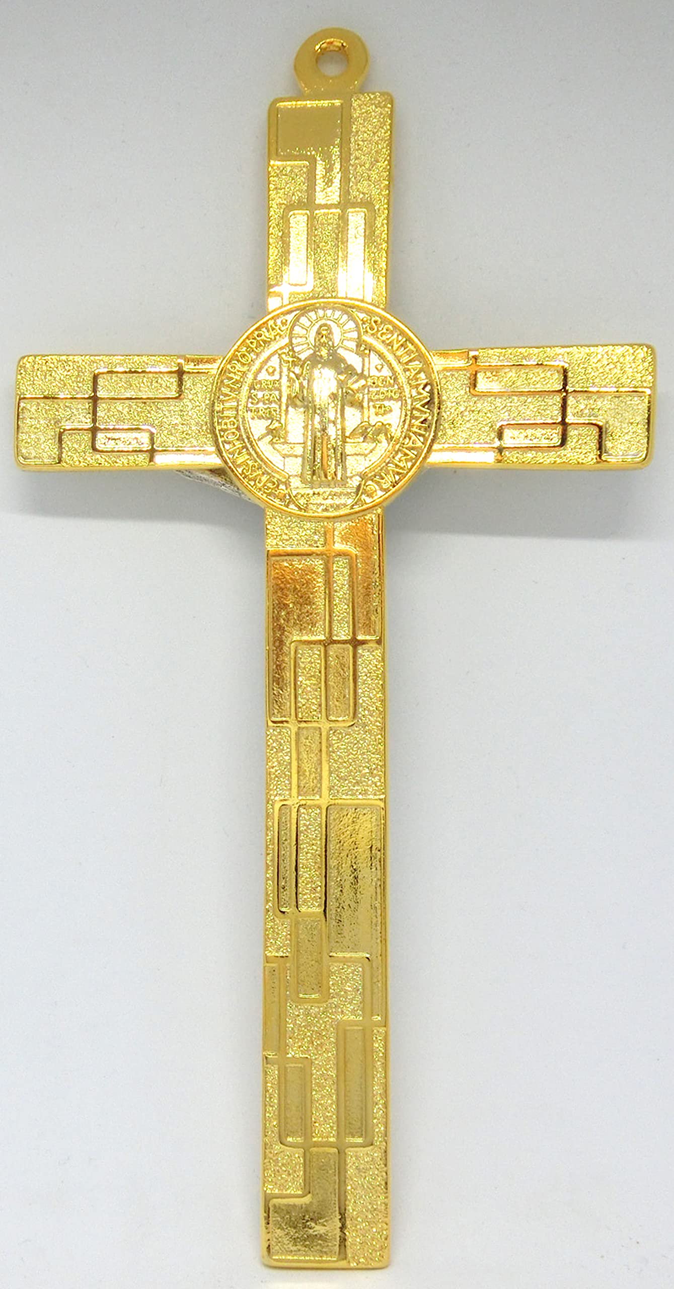 10.851.21 holy cross blessed golden gold mosaic hand glazed box
