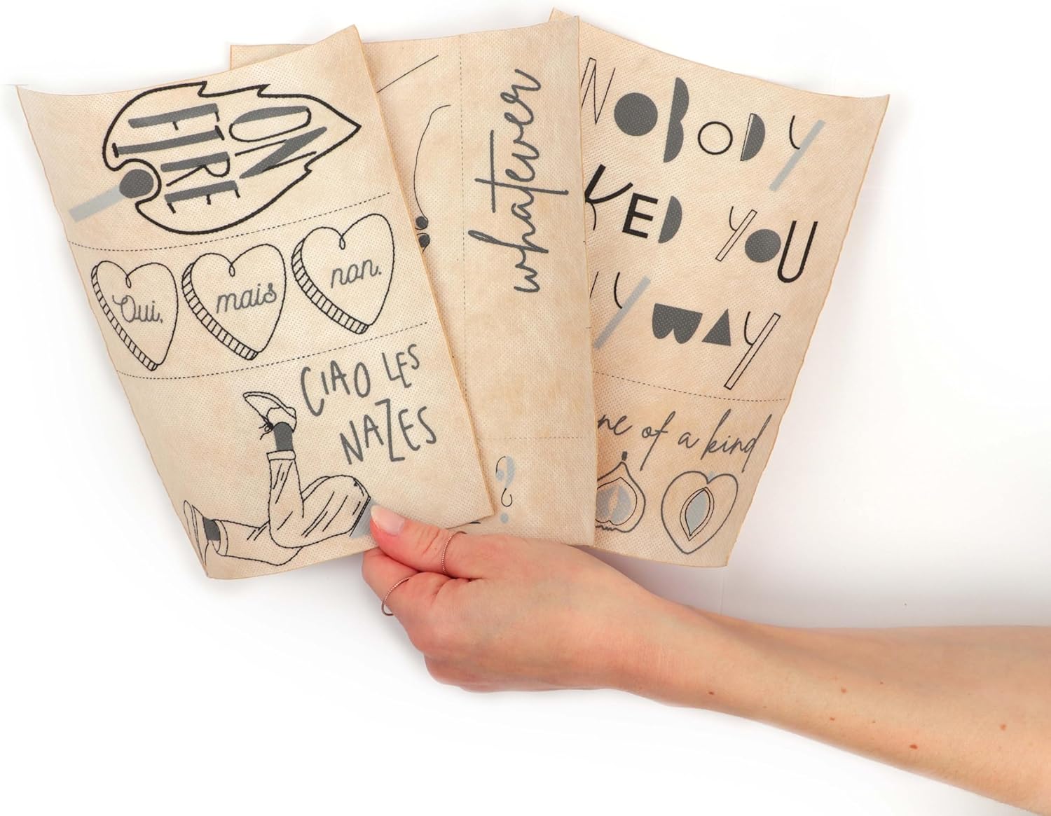 GRAINE CREATIVE Clothing Embroidery kit - Rebel