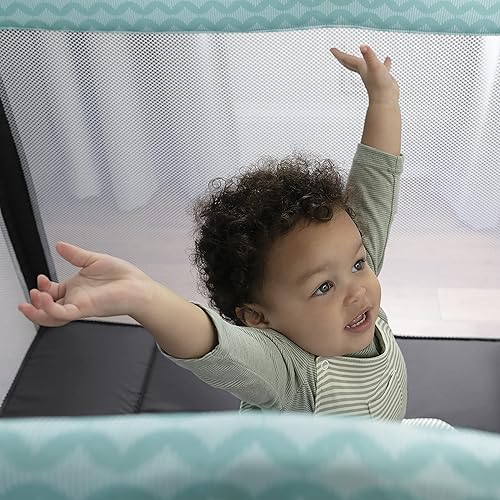 Miniatura 5 de Ingenuity: ity by Ingenuity Rompity Rest Easy Fold - Corral portátil plegable - Goji