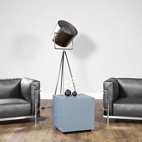 Miniatura 14 de SONOROUS Mesa de café Premium de vidrio templado - Modernas mesas de centro rectangulares con espejo para sala de estar - Diseño de mediados de