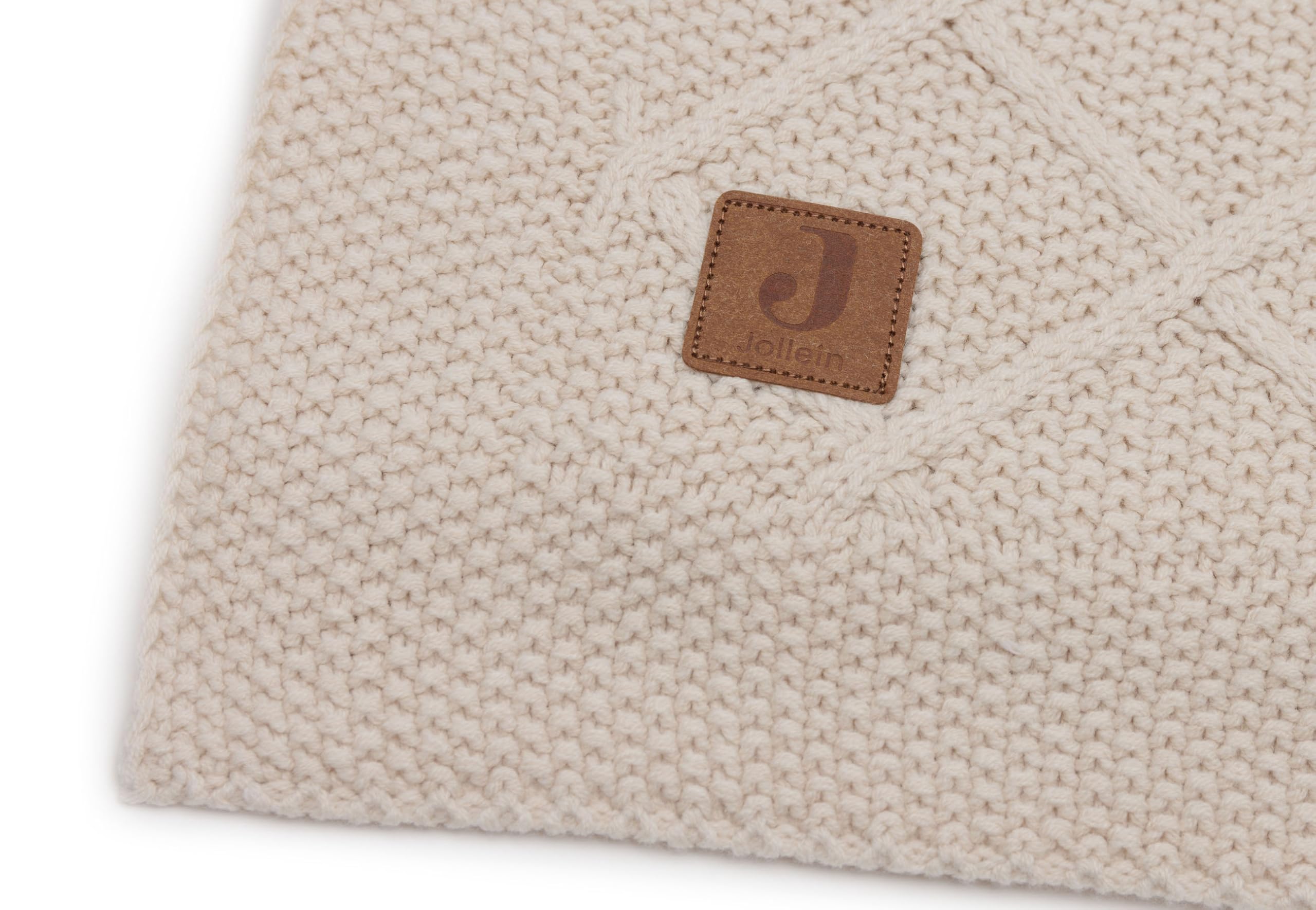 Couverture Basic Knit Vert D'eau (75 X 100 Cm) Jollein - Mr Scandinave