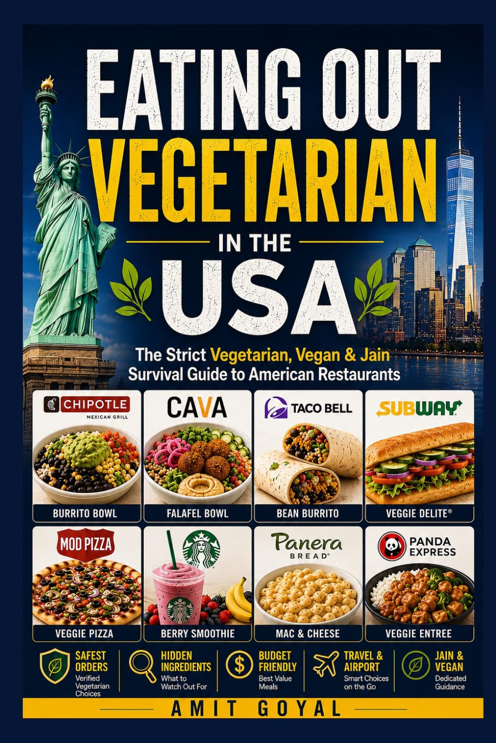 Eating Out Vegetarian in the USA: The Indian Vegetarian's Survival Guide
