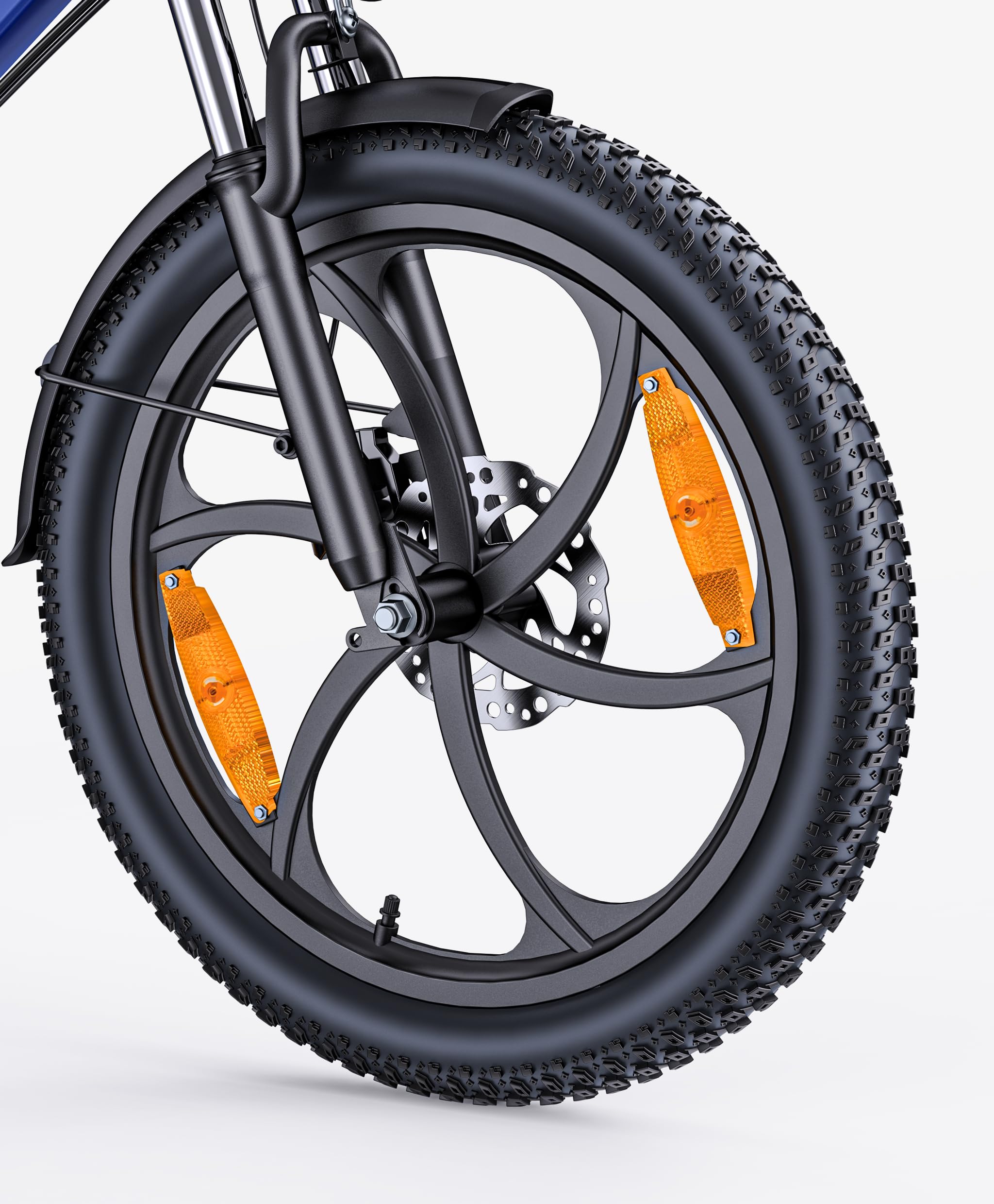 Bicicletta elettrica pieghevole per adulti Mile 2 250W, dotata di batteria rimovibile da 36V 13Ah, velocità massima di 25 chilometri all'ora, autonomia di 100 chilometri