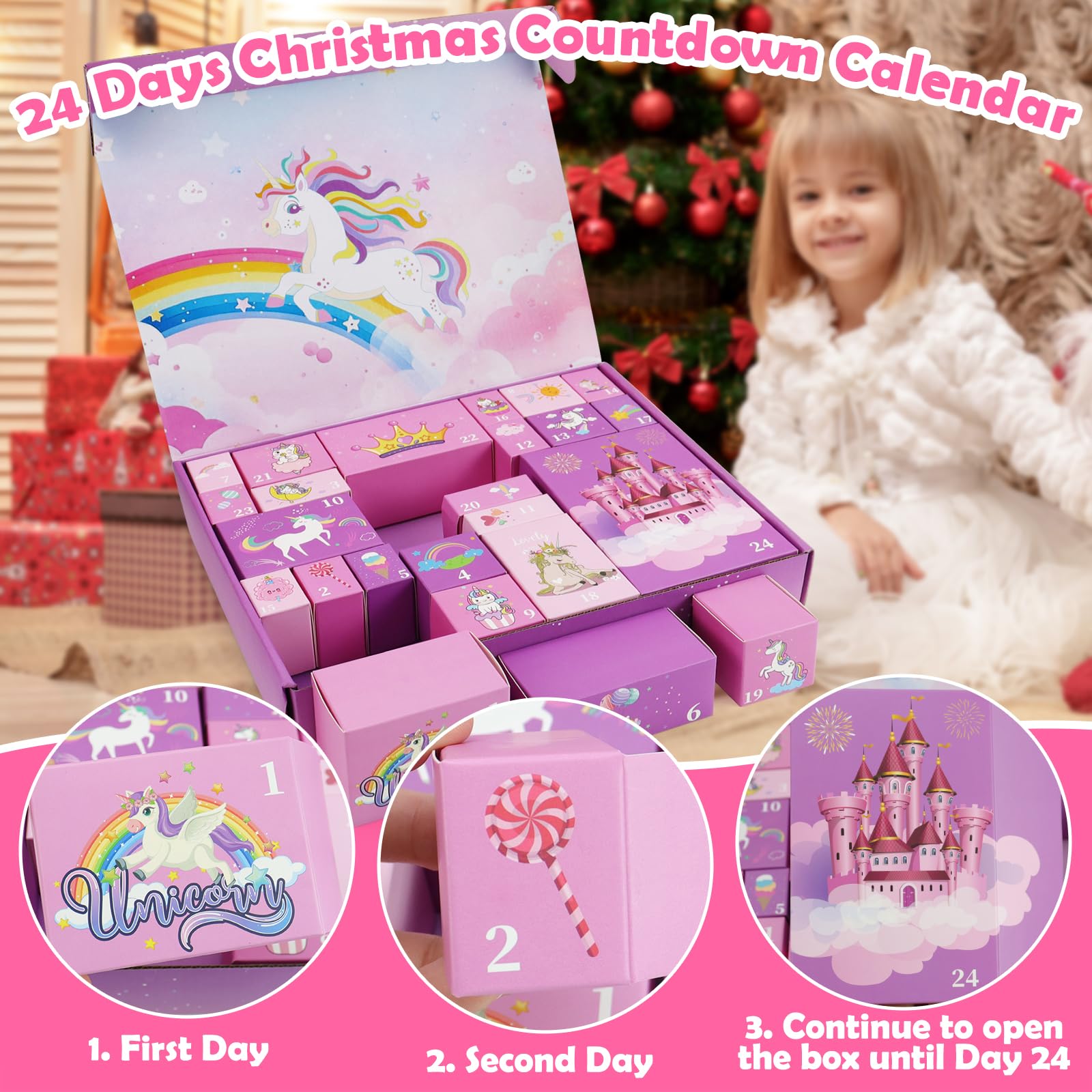 Amazon.com: Advent Calendar 2025 for Girls, Christmas Countdown