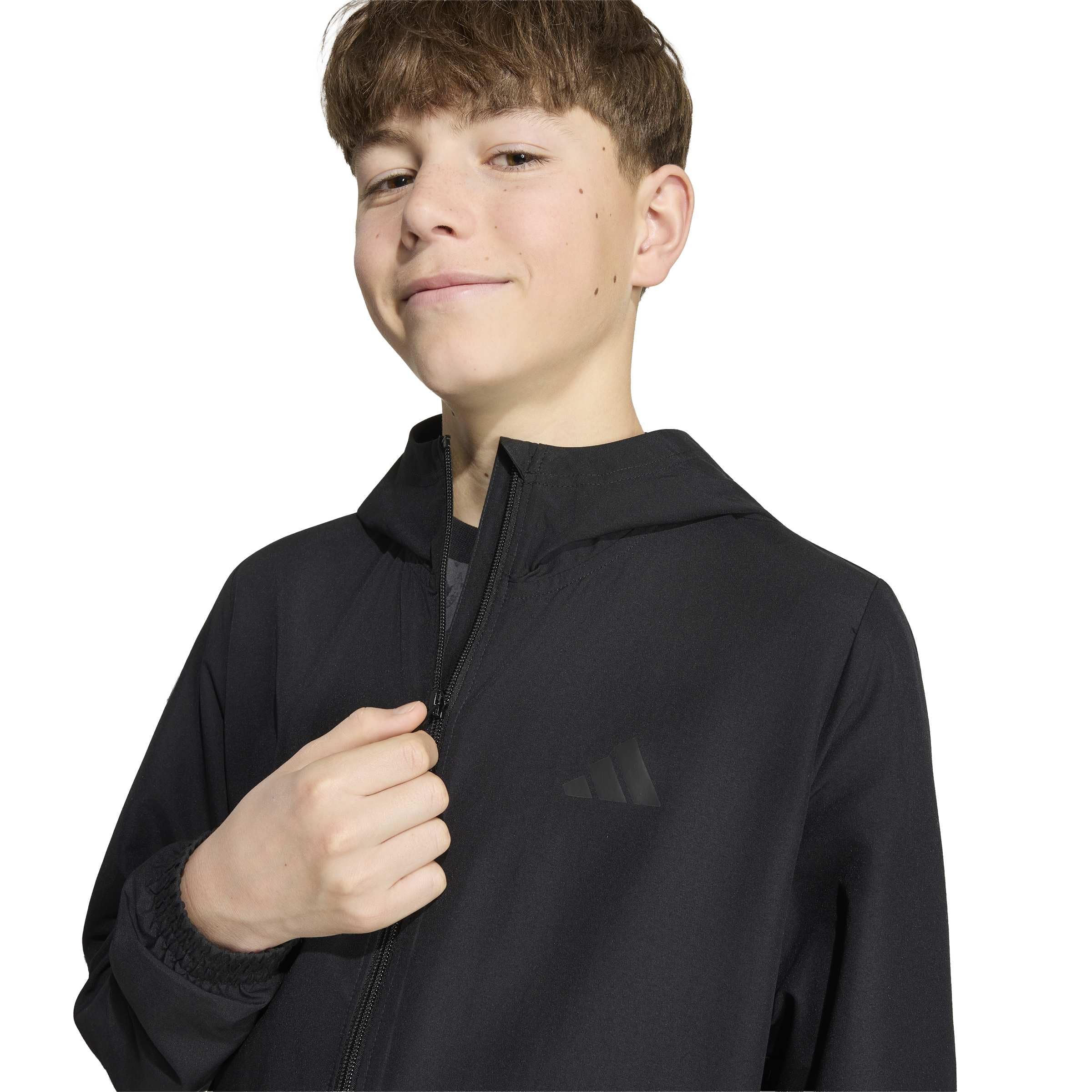 adidas Tuta da ginnastica unisex per bambini, in tessuto, per le stagioni (confezione da 1)