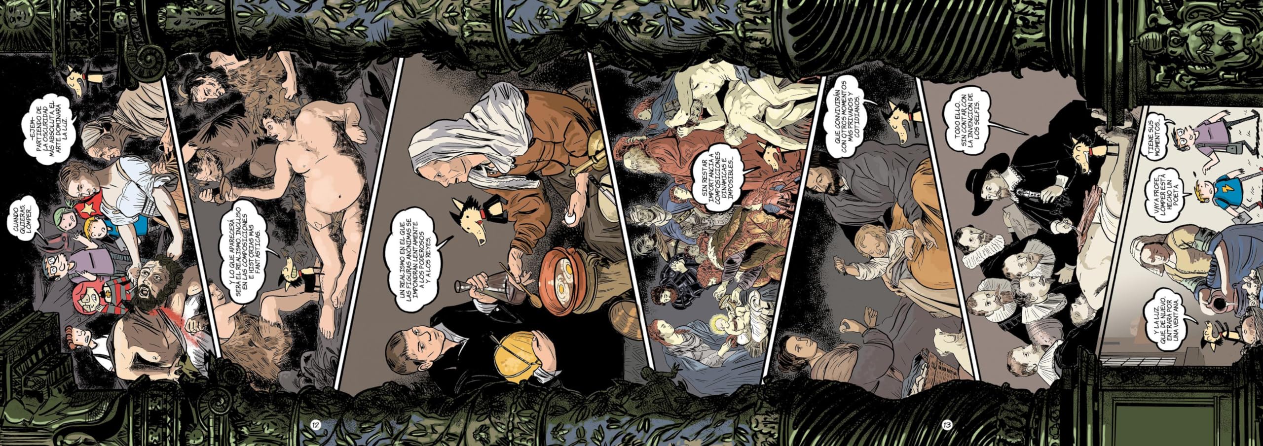 Historia del arte en cómic. Arte Barroco: 4