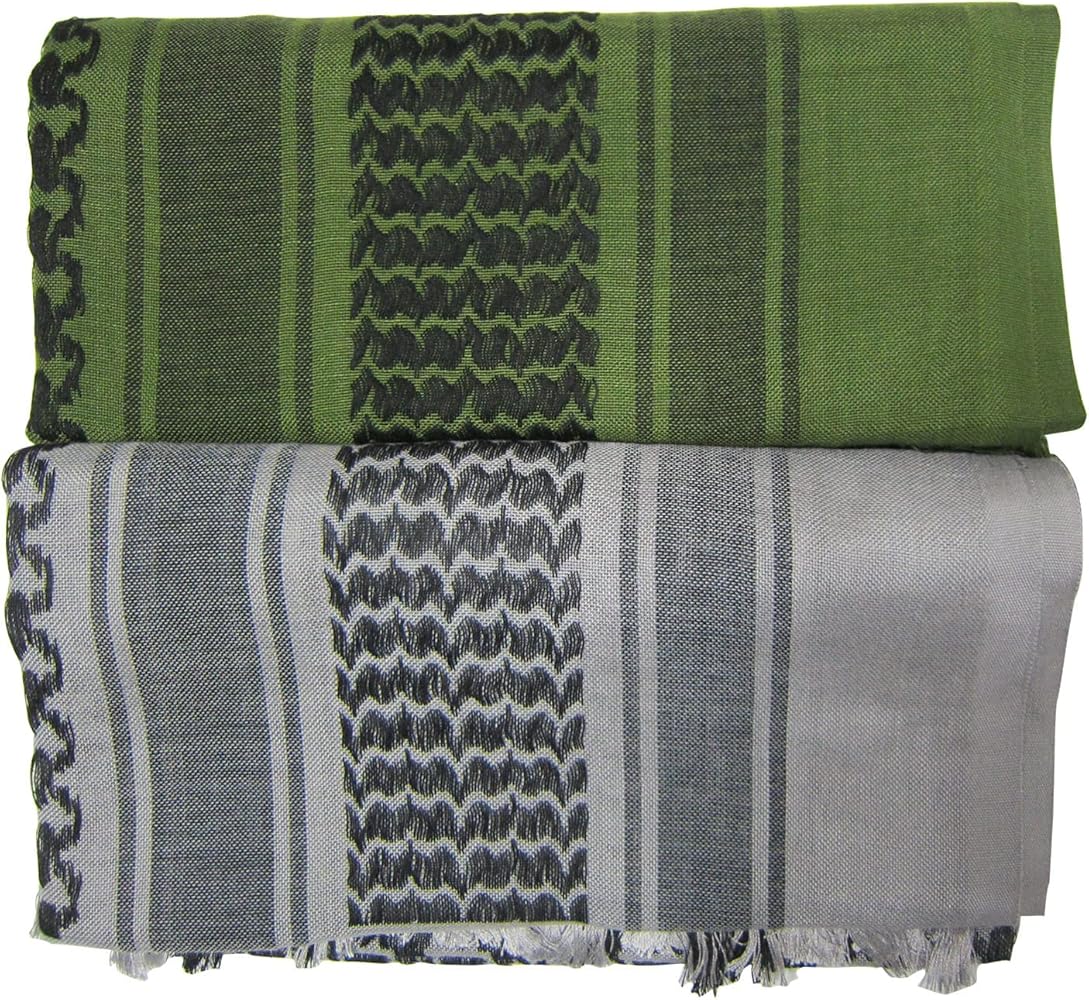 Shemagh Keffiyeh Scarf for Men Head Wrap Military Tactical Scarves