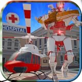 hubschrauber simulator Realistische Soundeffekte Roboter-Hubschrauber-Simulator