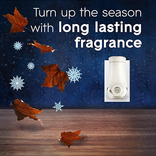 Miniatura 6 de Glade PlugIns - Recambios de ambientador, aceites esenciales y perfumados para el hogar y el baño, Fall Night Long + Starlight & Snowflakes Mix