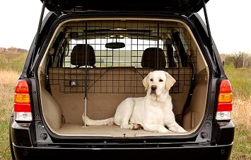Pet Lodge Car Pet Barrier | Adjustable Wire Auto Barrier | Car Pet Divider for Dogs and Other Pets