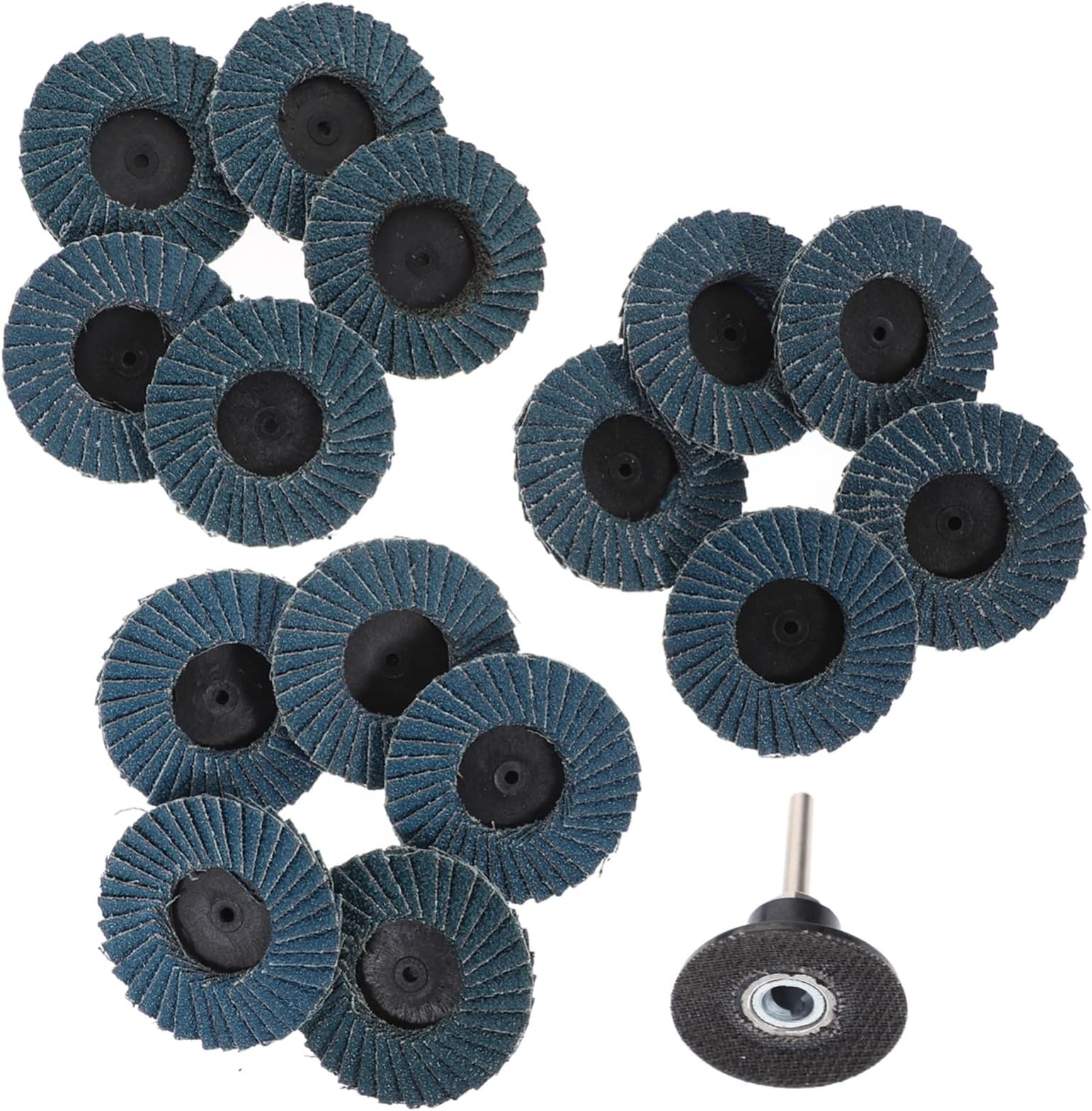 Gatuida 1 Set Gravel Disc Bracket Right Angle Die Grinder Quick Grits Sanding Disc for Drill Abrasive Grinding Wheel Angle Grinder Sanding Disc Buffing Abrasive Grinding Disc Aluminum