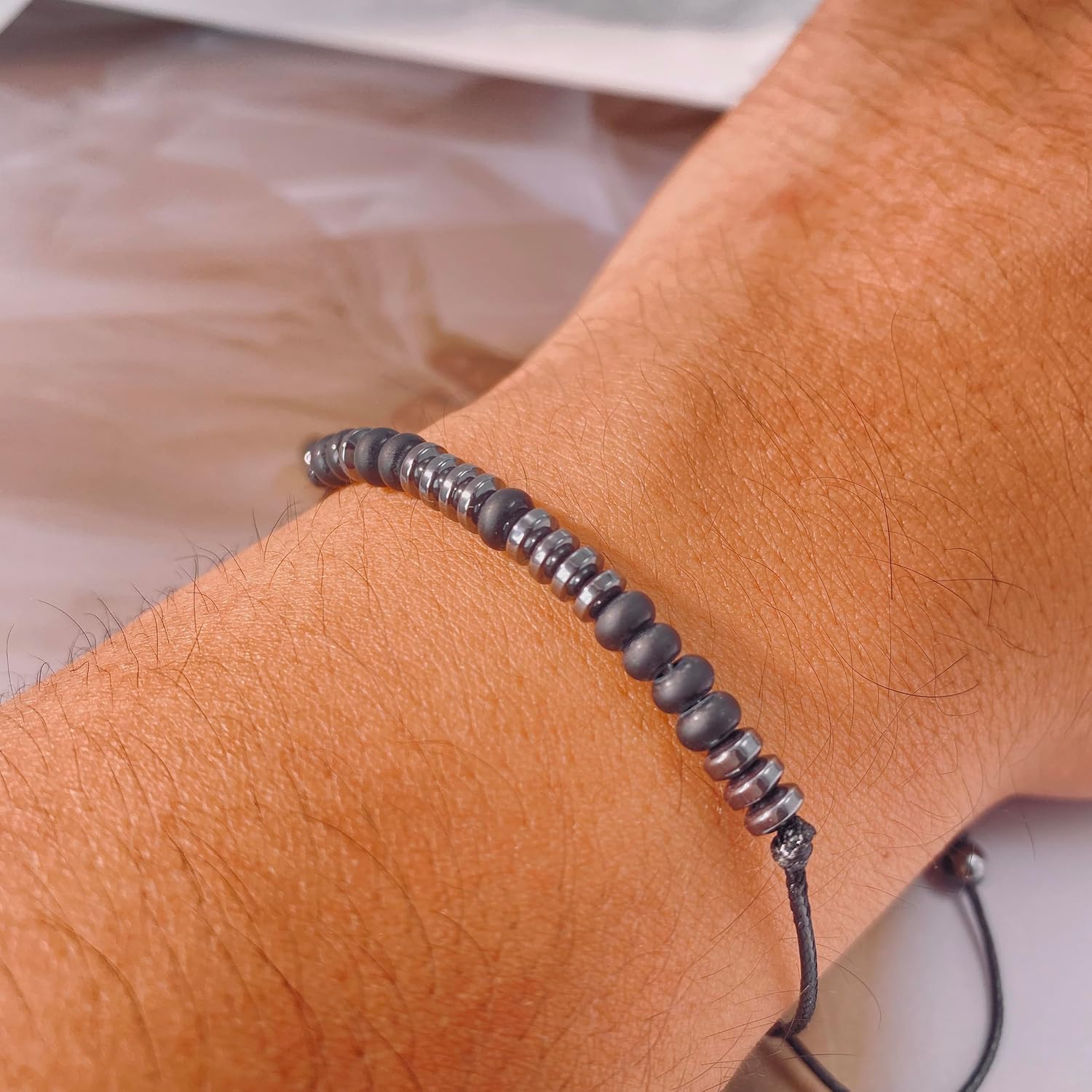 Sobriety Bracelet for Women & Men - Inspirational Morse Code Addiction Recovery Gift - Image 6