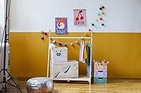 Vista 75 de 3 Sprouts Toy Storage Organizer: Toy Box Cube Organizer for Playroom, Nursery - Foldable Storage Bin - Sheep