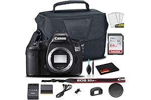 Upgraded Canon EOS 5DS R DSLR Camera with Accessories for Professional Photography