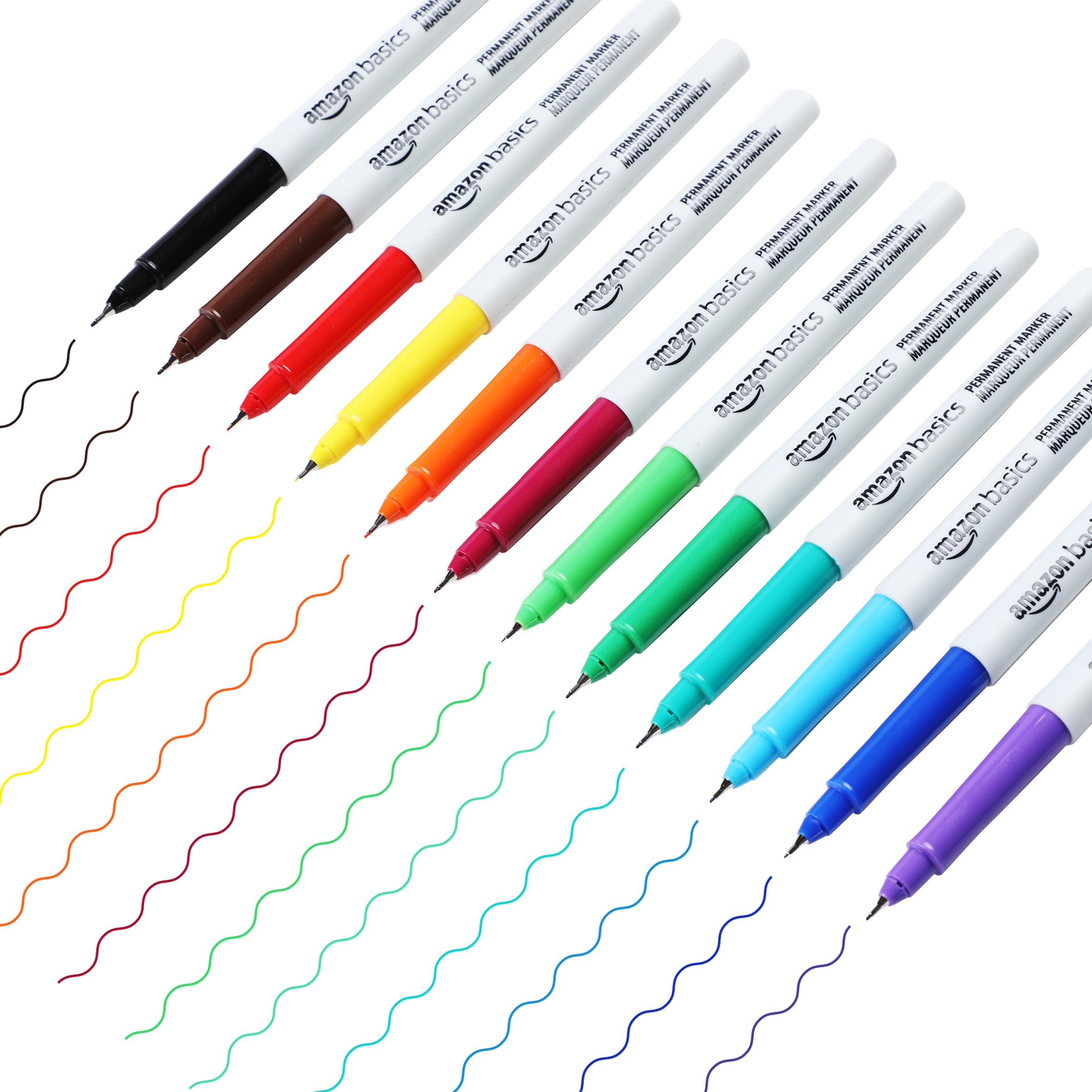 Permanent Markers Fine Point Assorted 24/Set (並行輸入品) Sharpie Fine Point Permanent Markers: Wide Colored Set, 24