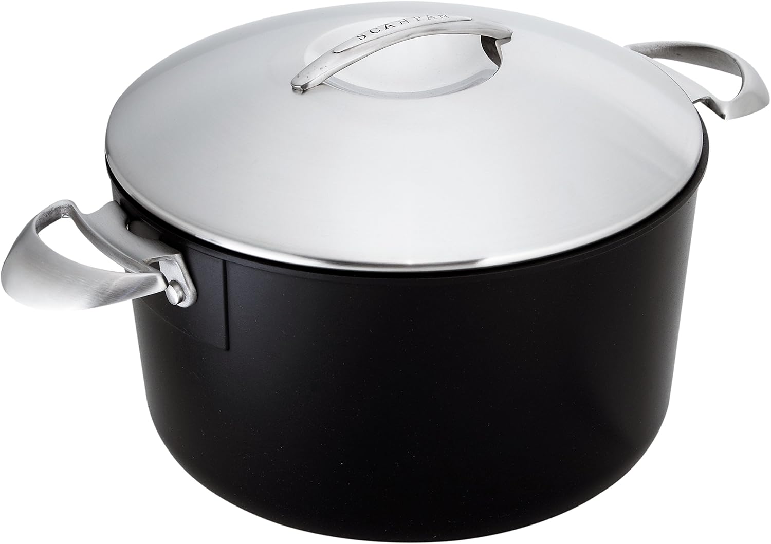 Scanpan Professional 7 qt Nonstick Dutch Oven with Lid - Compatible with All Cooktops, Induction Ready, Metal Utensil Safe, Oven Safe to 500°F, Dishwasher Safe