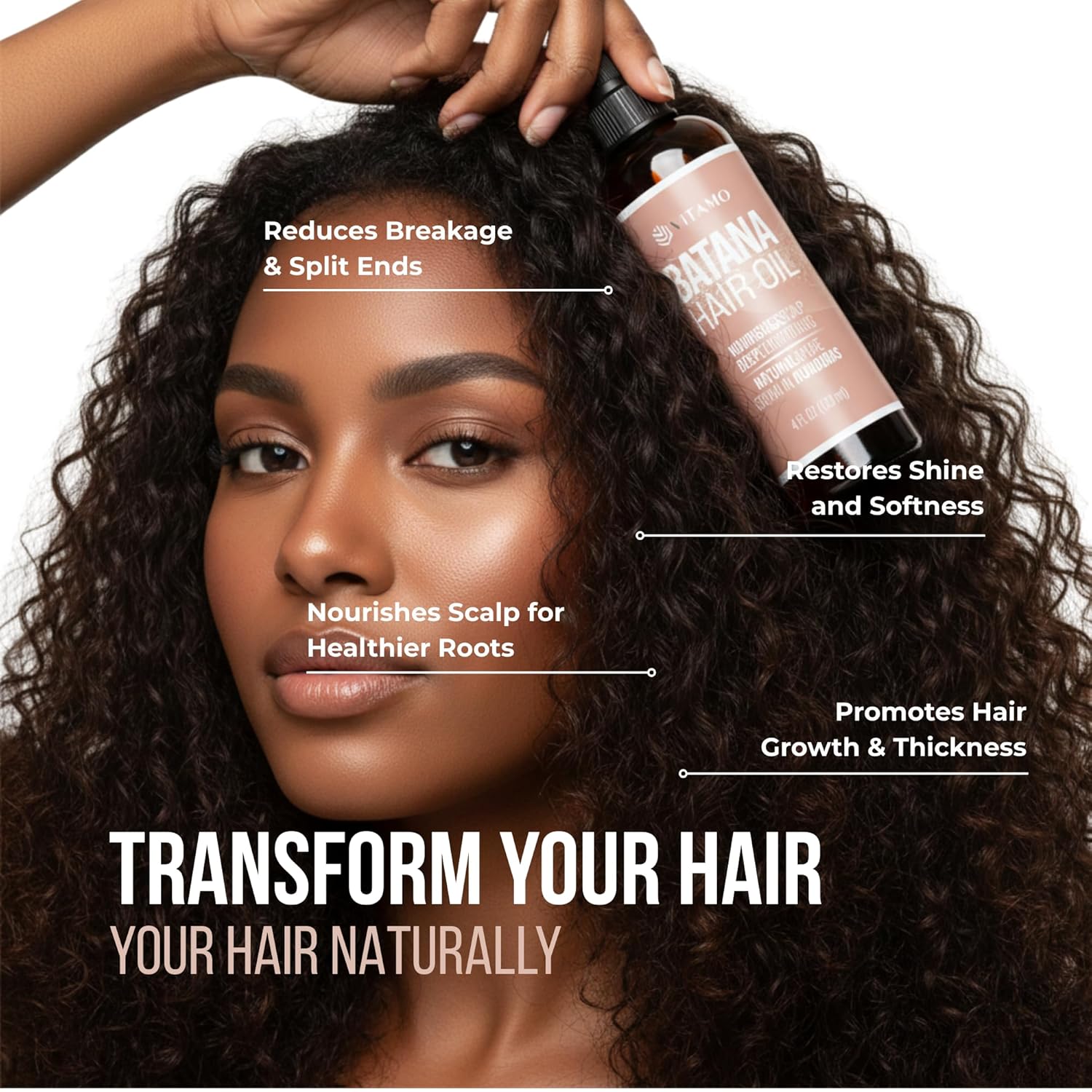 Premium Batana oil for Hair Growth |100% Raw Elaeis Oleifera for Natural Scalp Care | Dr Sebi Hair Shine treatment for Men & Women | Natural Cold Pressed Extraction Method | Liquid Formula