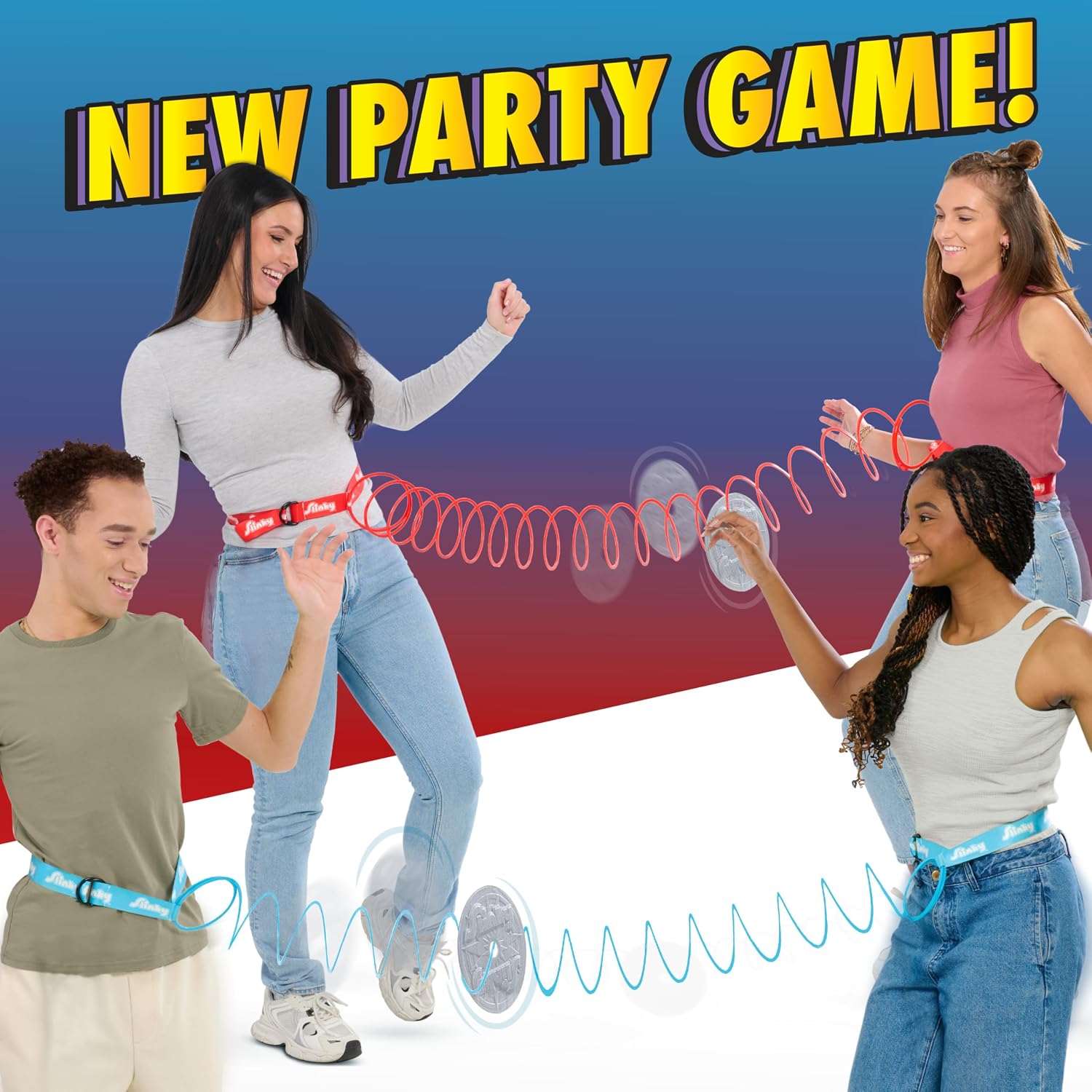 Slinky Challenge Game, Kids Toys for Ages 5 Up by Just Play