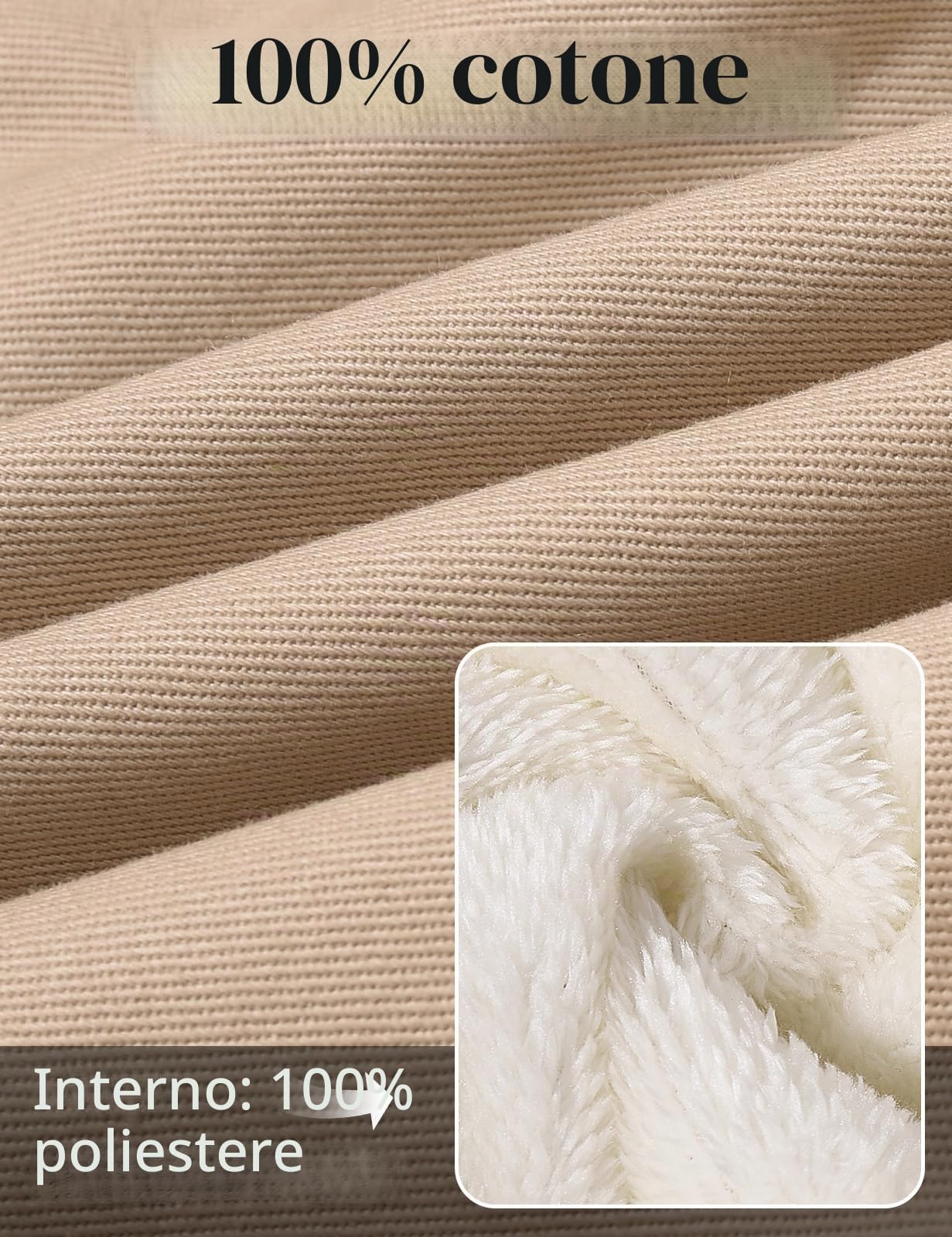 Tuopuda Giacca Parka Donna Invernale Medio Lungo Cappotto in Pile Taglie Forti con Cappuccio Caldo Casual Outdoor Antivento Cappotti
