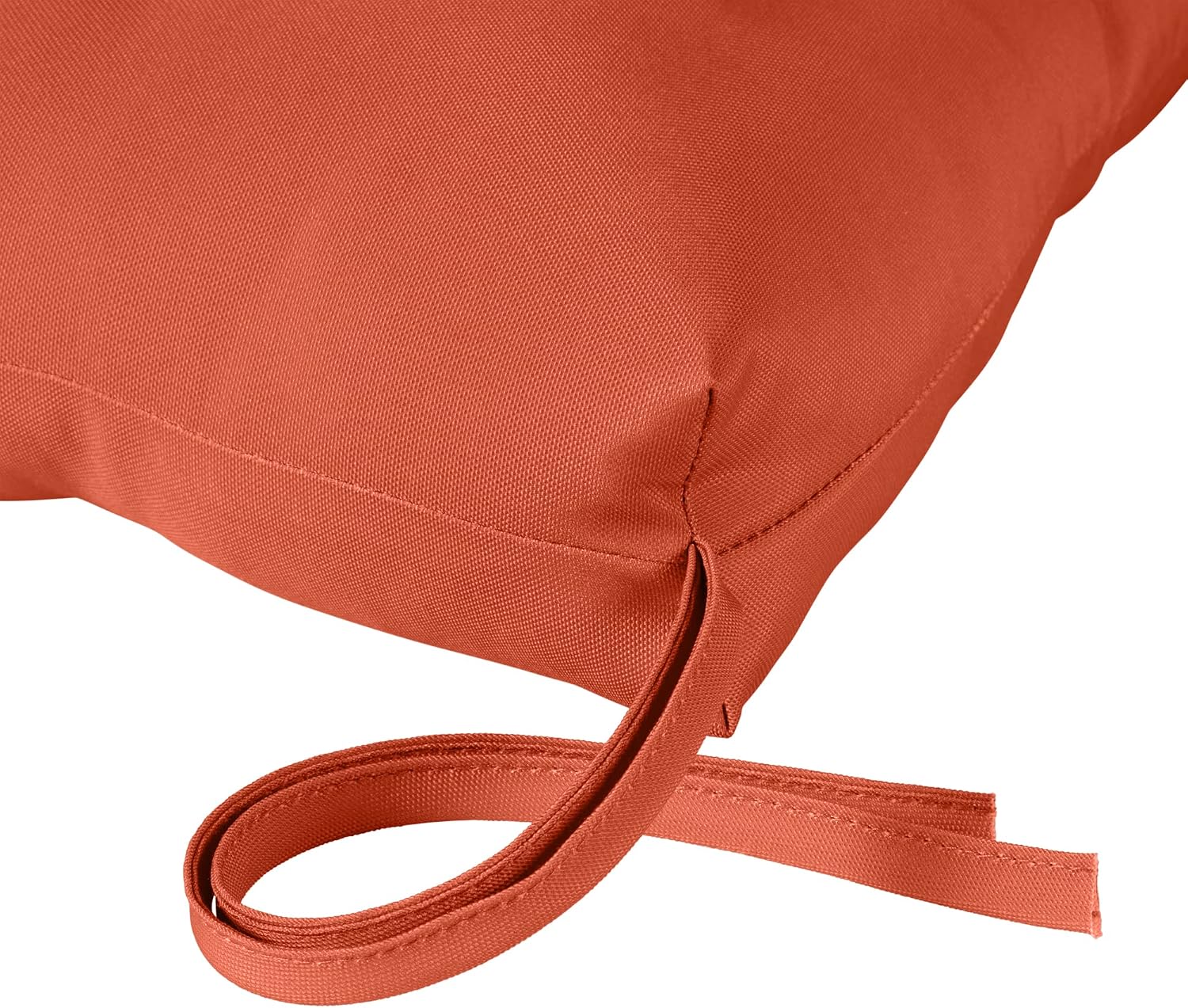 South Pine Porch Outdoor High-Back Chair Cushion, Rust 2 Count