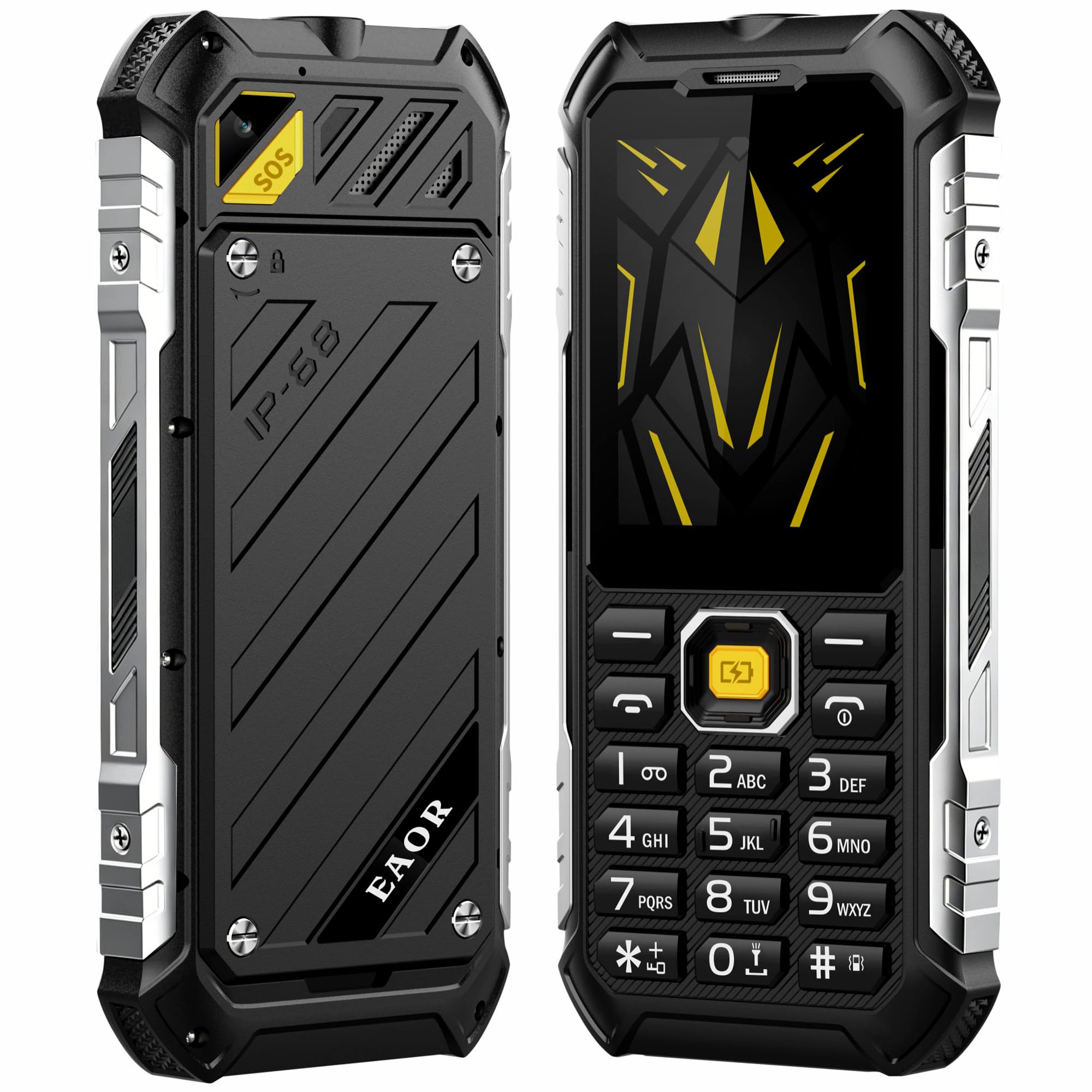 EAOR Rugged Phone open up 2.4 Inch IP68