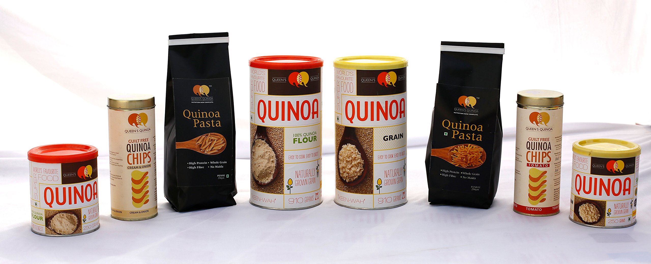 Queens Quinoa Combo - Multi-pack of Grain/Flour/Pasta/Chips